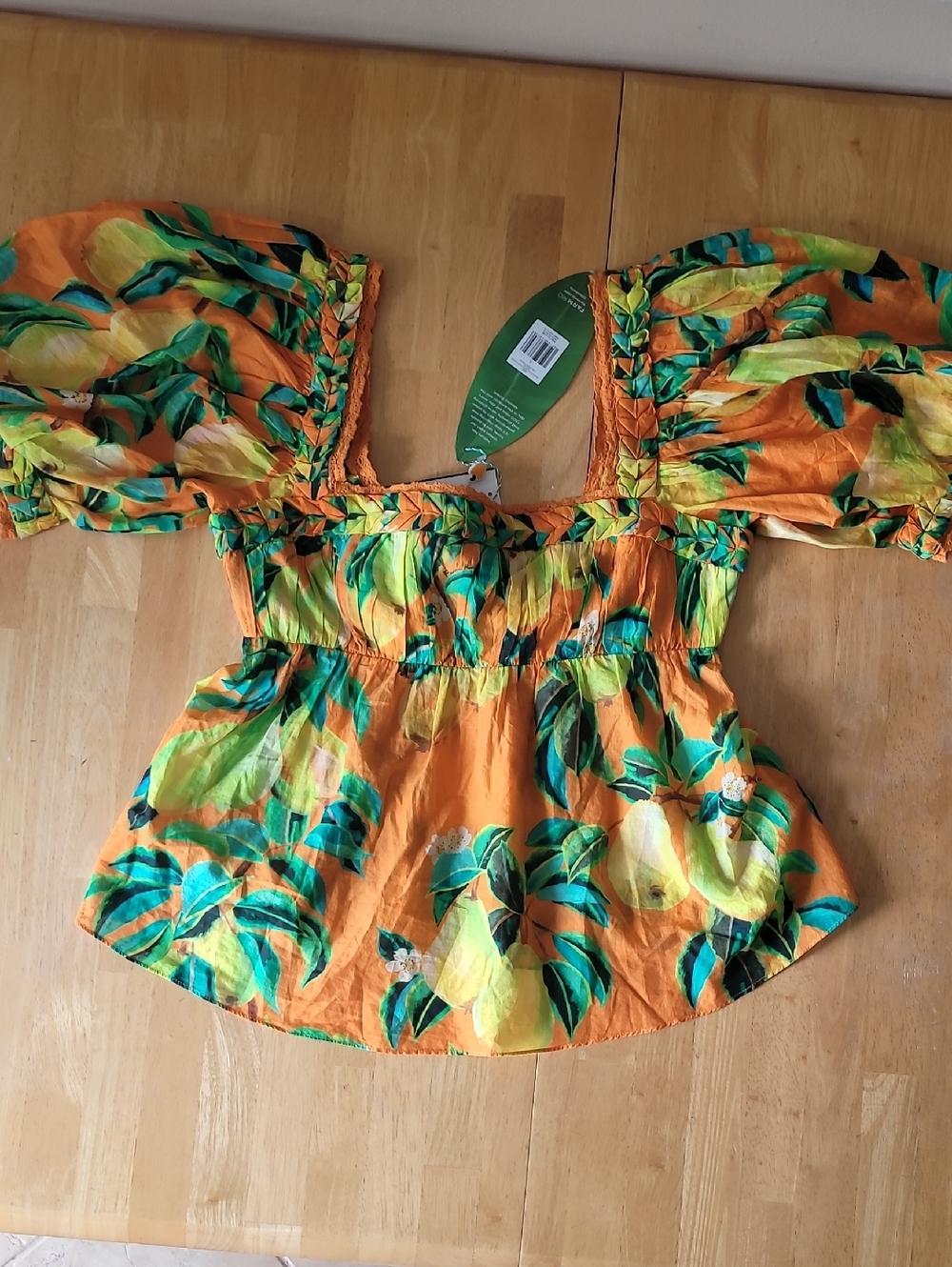 FARM Rio Chic Pears Blouse - Picture 3 of 13